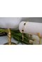 Blk488 Black Stone Square Detail Bracelet (17cm + 2 cm Extension) - 3