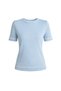Women's Piping Detailed Crew Neck Short Sleeve Knitwear Blouse - 3