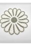 Set of 2 Hand Knitted Paper String Daisy Supla - 36X36 cm - 3