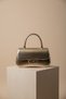Gold Buckle Detailed Galvin Women's Crossbody Bag Gold
