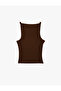 Camisole Sleeveless Cotton Slim Fit Strappy Square Neck Top - 6