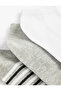 Cotton Blended 3-Piece Booties Socks Set - 3