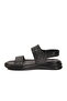 Black Elastic Lightweight Men's Casual Sandals Pc-7334 m - 4