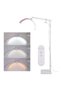 70cm White and Sparkling Pink Diamond Patterned Professional Beauty Lamp with Stand