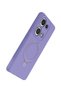 Ilkeshop New Redmi Note 13 Pro 4g Regal Magsafe Stand Cover (173449) - Lilac - 4