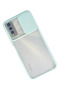 Ilkeshop New Vivo Y11S Case Palm Frosted Camera Sliding Silicone (190122) - Turquoise - 2