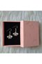 Orora Bee Figured Silver Color Earring Set
