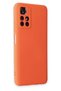 Ilkeshop New Redmi Note 11t Case Nano Velvet Silicone (03816) - Orange - 2