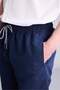 Long Fıt Mesh Lined Knee Length Swim Shorts G7152Ax26Hs - 4