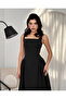 Vesper Square Neck Maxi Evening Dress
