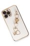 Ilkeshop New iPhone 14 Pro Case Esila Silicone (102940) - White - 3