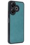 Ilkeshop New Redmi 13 4g Case Aras Leather Cover - (123418) Green - 2