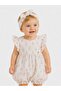 Baby Girl Bandana Jumpsuit Set - 2