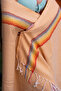 Rainbow Patterned Peshtemal Beach Towel, 100% Cotton Turkish Towel, Oeko-Tex Certified, Lightweight and Quick-Drying Pestemal - 4