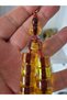 Omari Signed and Certified German Faturan Squeeze Amber Prayer Beads 13X9 mm Teker Cut - 4