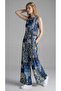Patchwork Patterned Viscose Double Set