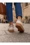 3020 Women's Genuine Leather Sneaker Shoes - 3