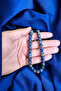 Lapis Lazuli Stone Prayer Beads 33 Prayer Beads 8 mm Natural Stone Prayer Beads in Mdf Special Box Packaging - 4