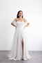 Spaghetti Straps, Romantic, Front Slit, Tulle, Princess Model Stylish Evening Dress - 8
