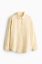Oversized linen-blend shirt - 3