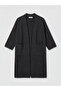Alita City Lcw Everyday Anthracite Knitwear Plain Long Women's Cardigan with a Difference - 5