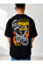 Oversize Back Printed Streetwear Unisex T-Shirt