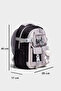 Starlet 3-Piece School Set - Backpack, Thermal Lunch Bag, Pencil Case, Korean Style, Plush Toy - 7