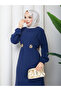 Women's Side Double Buckle Modal Dress - 5