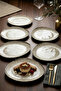 Stonecraft Trior Series 6 Pieces 22cm Cake Plate - Presentation Breakfast Plate Professional Horeca Series - 3
