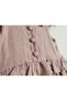100% Cotton Muslin Fabric Brown Bandana Dress Set / Holiday Set - 2