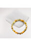 Dentrited Yellow Opal Stone Bracelet-8 mm - 2