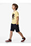 Basic Shorts with Flap Pockets and Elastic Waistband - 2