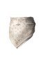 Cream Paisley Patterned Satin Scarf - 2