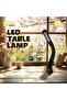Denx DX2361 black LED table lamp featuring a flexible neck and an LCD display for time and temperature. - 3