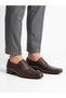 Men's Brown Genuine Leather Genuine Leather Shoes - 2