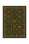 Sdt Classic Vintage Style Flower Garden Patterned Burgundy Red Woven Base Decorative Carpet Sdt1326 - 3