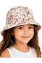 Girl's Floral Patterned Bucket / Fisherman's Bucket Hat 4-8 Years Old - 6