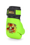 Children's Boxing Gloves Neon Yellow Tiger Gloves - 3