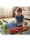 Circus Transport Trim! 32cm Educational Card Toy Red Demonstration Truck with Openable Back and Side Panels - 3