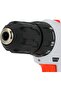 12V Cordless Percussion Drill - Hammer Function, Screwdriver with 13 Pcs Drill, 15+1 Torque Setting | No Speed Load 0-550RPM | 1 Year - 5