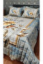 Saray Four Seasons Quilted Double Duvet Cover Set 6 Pieces - 2