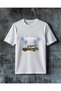 Surf Arabasi Palm Tree Printed Oversize T-Shirt