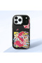 Black Silicone Case Compatible with iPhone 17 Pro Max with Shock-Absorbing Camera Protections
