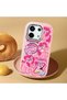 Poco X6 Compatible Shock-Absorbing Camera Protected Pink Silicone Case - 2