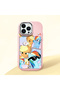 Pink Silicone Case Compatible with iPhone 14 Pro with Shock-Absorbing Camera Protections
