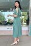 Beli Gi̇pe Elastic Lycra Viscose Dress 6Y225 - 2
