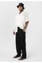 Oversize short sleeve knit shirt with pocket detail - 2