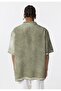 Washed Oversize Shirt - 5