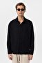 Textured jacquard cotton men's shirt - 2