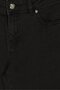 Women Skinny Fit Wash Stretchable Capri Denim, Black - 5